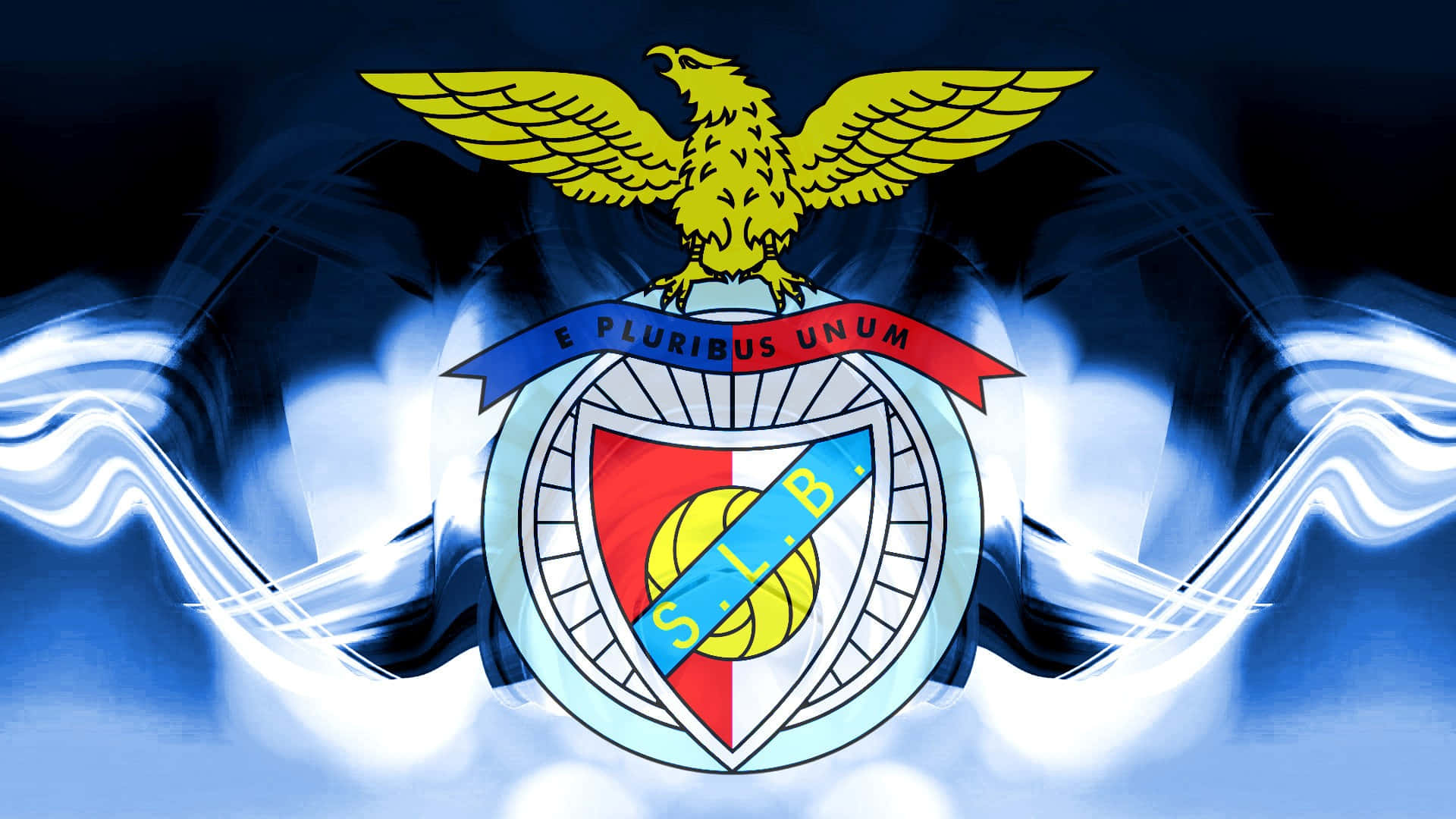S L Benfica Eagle Crest Digital Art Wallpaper