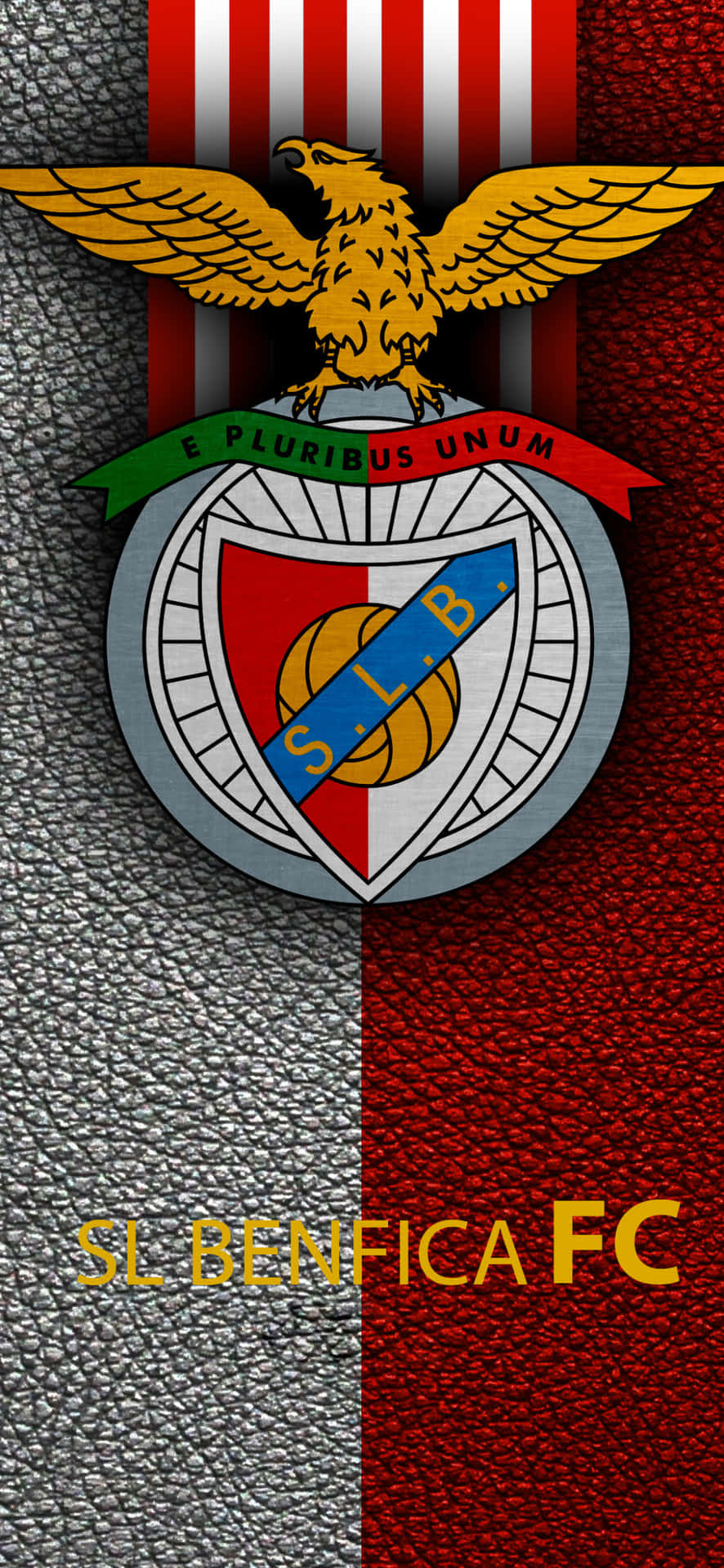 S L Benfica F C Crestand Motto Wallpaper