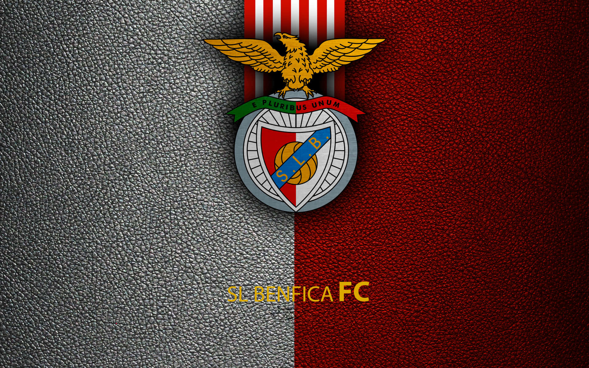 S L Benfica F C Creston Textured Background Wallpaper