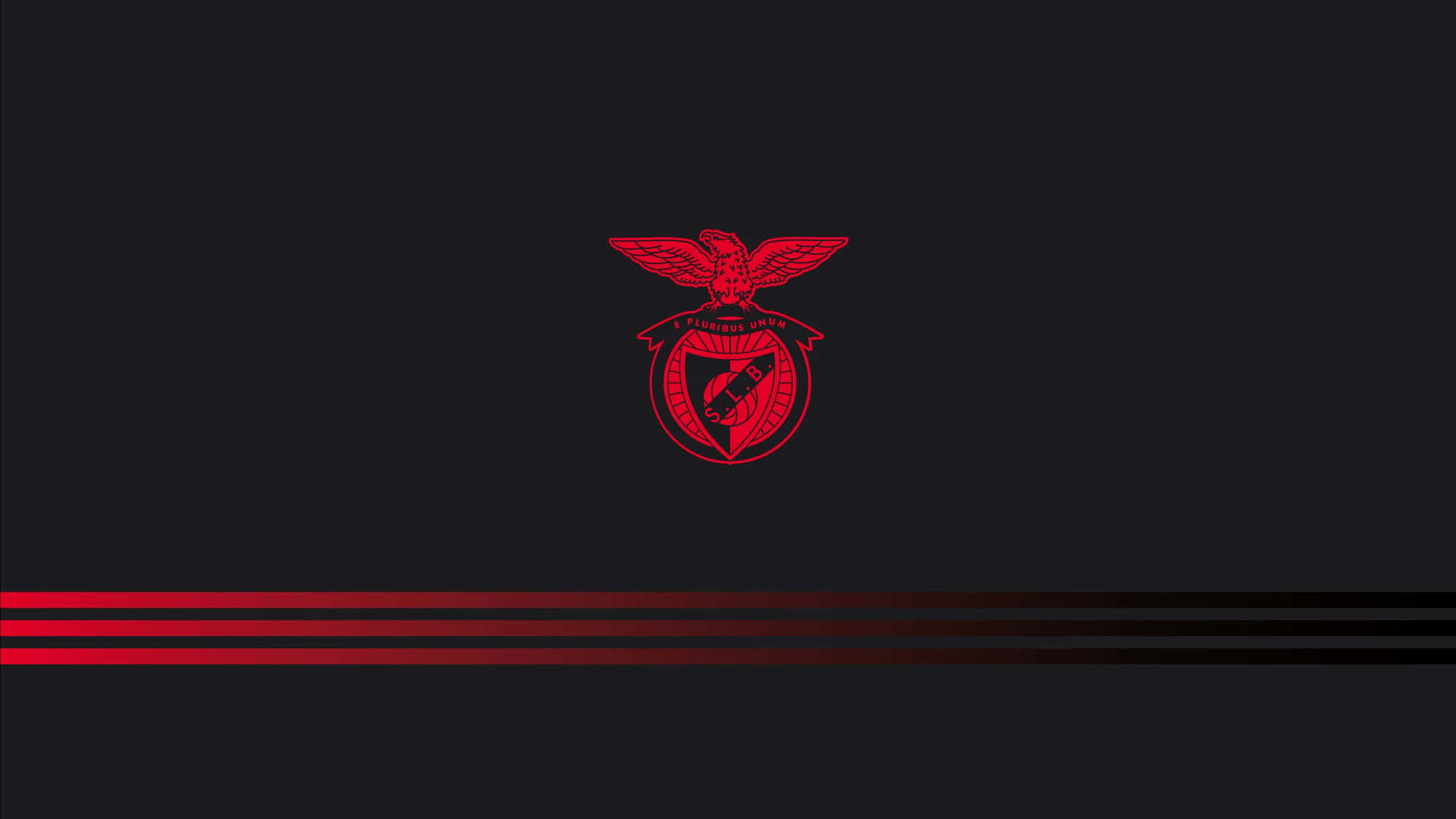 S L Benfica Logoon Dark Background Wallpaper