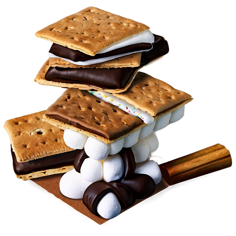 S'more Bar Setup Png Dfc PNG