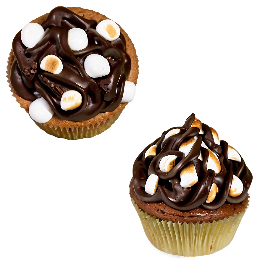 S'mores Cupcakes Png 21 PNG