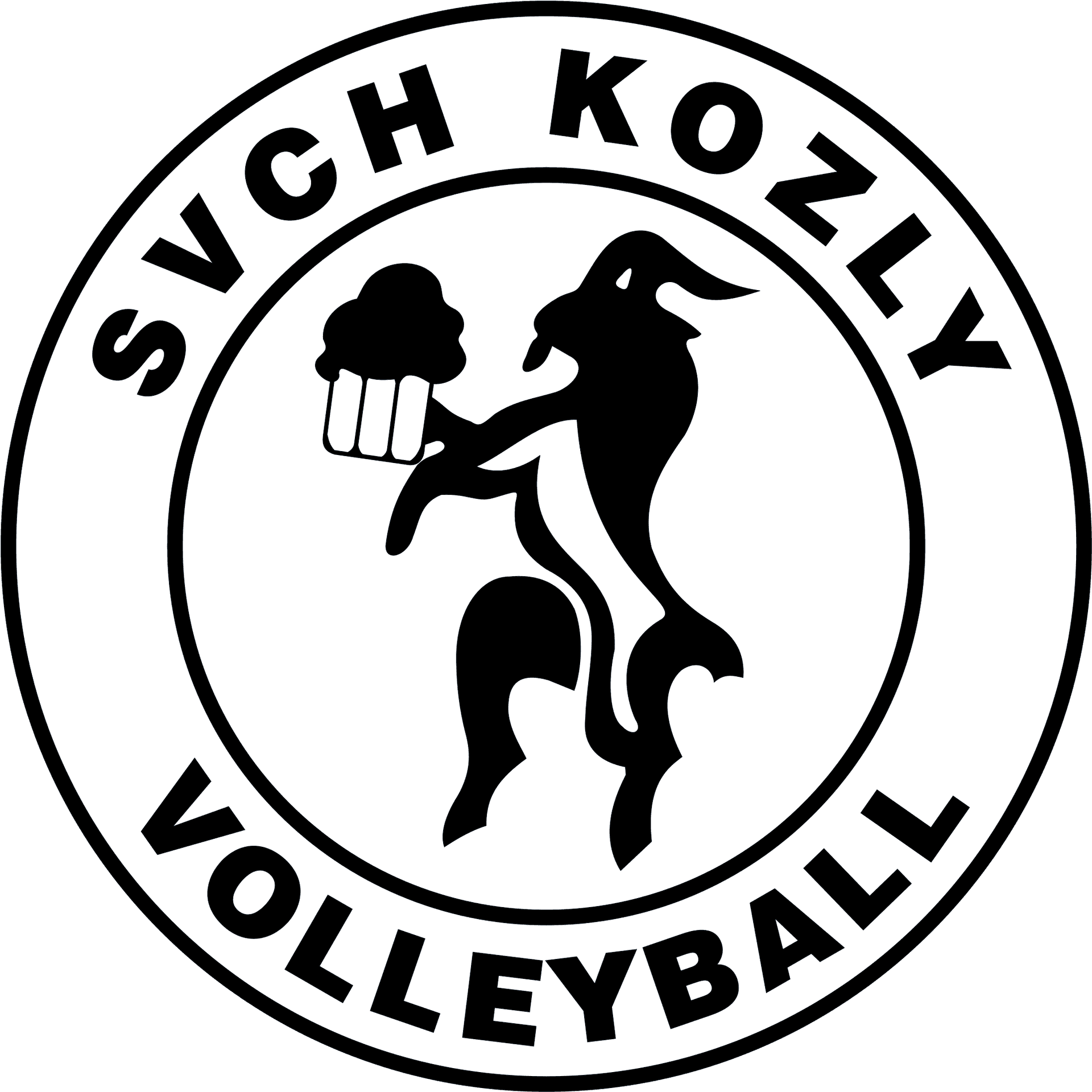 S V C H Kozly Volleyball Logo PNG