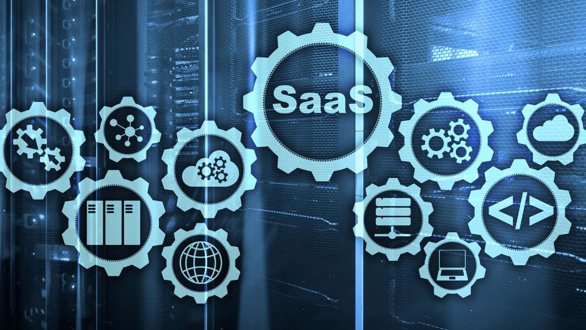 Saa S Softwareasa Service Concept Wallpaper