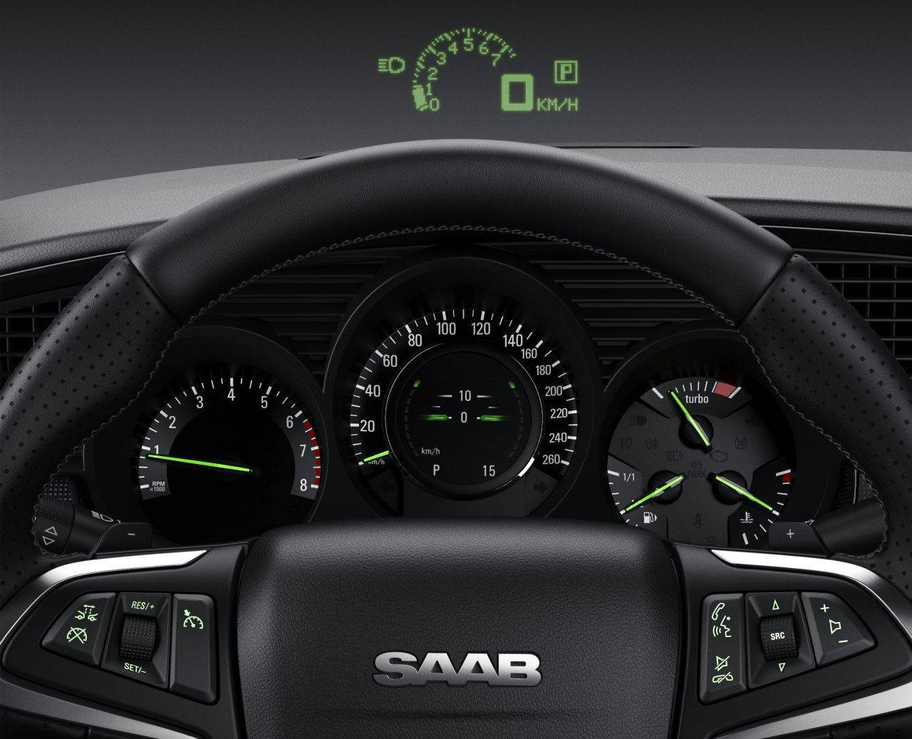 Saab Head Up Display