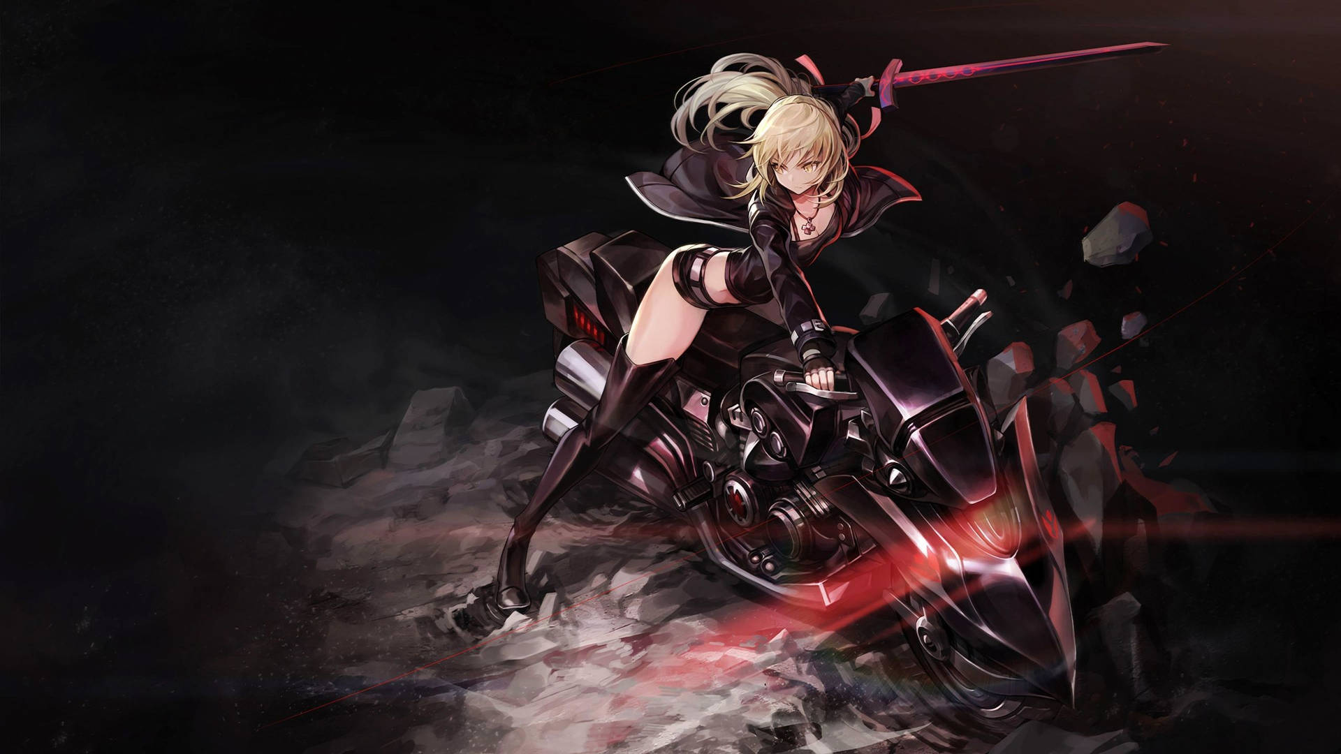 Saber Alter Of Fate Background