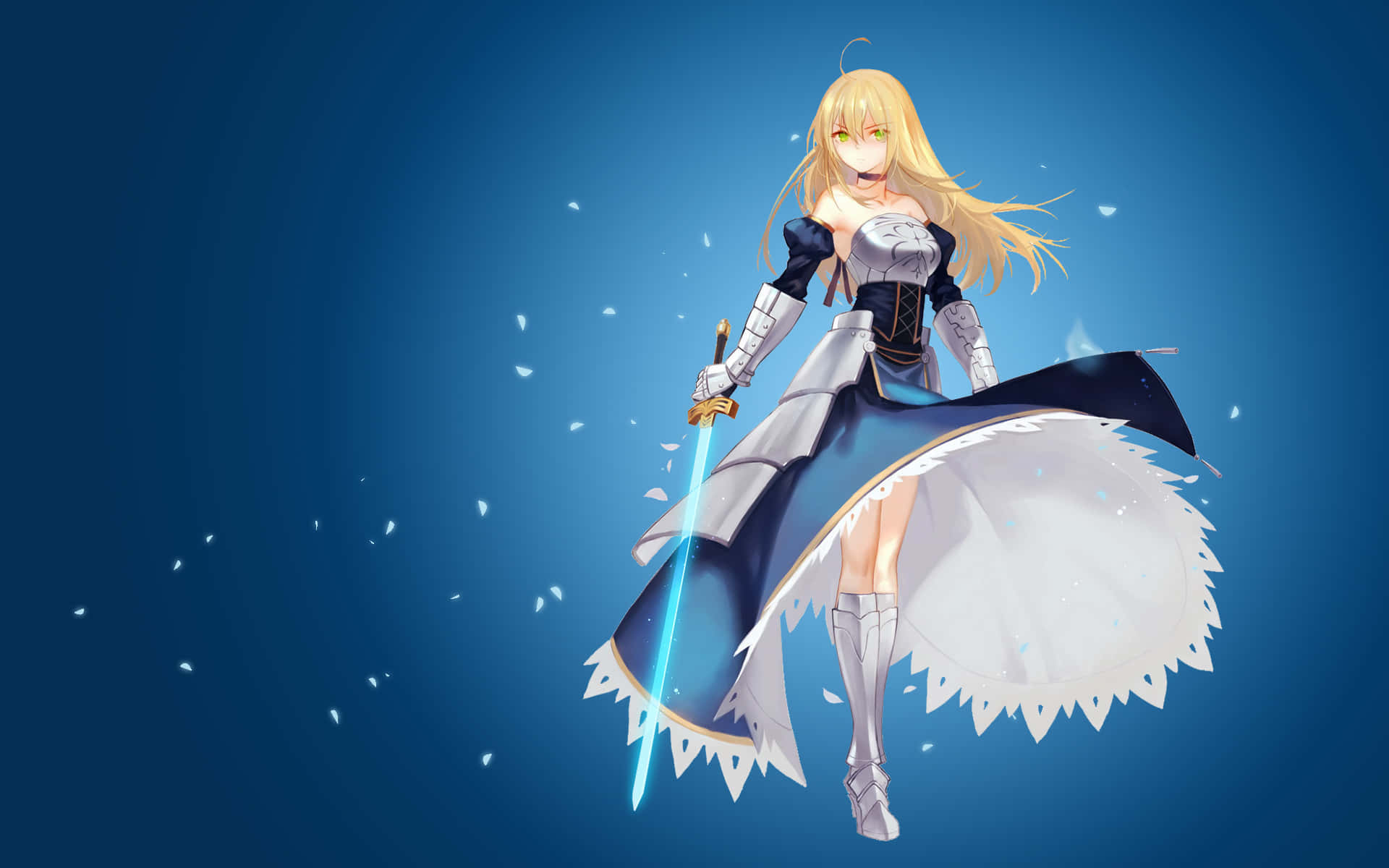 Saber Fate Stay Night Untied Hair Wallpaper