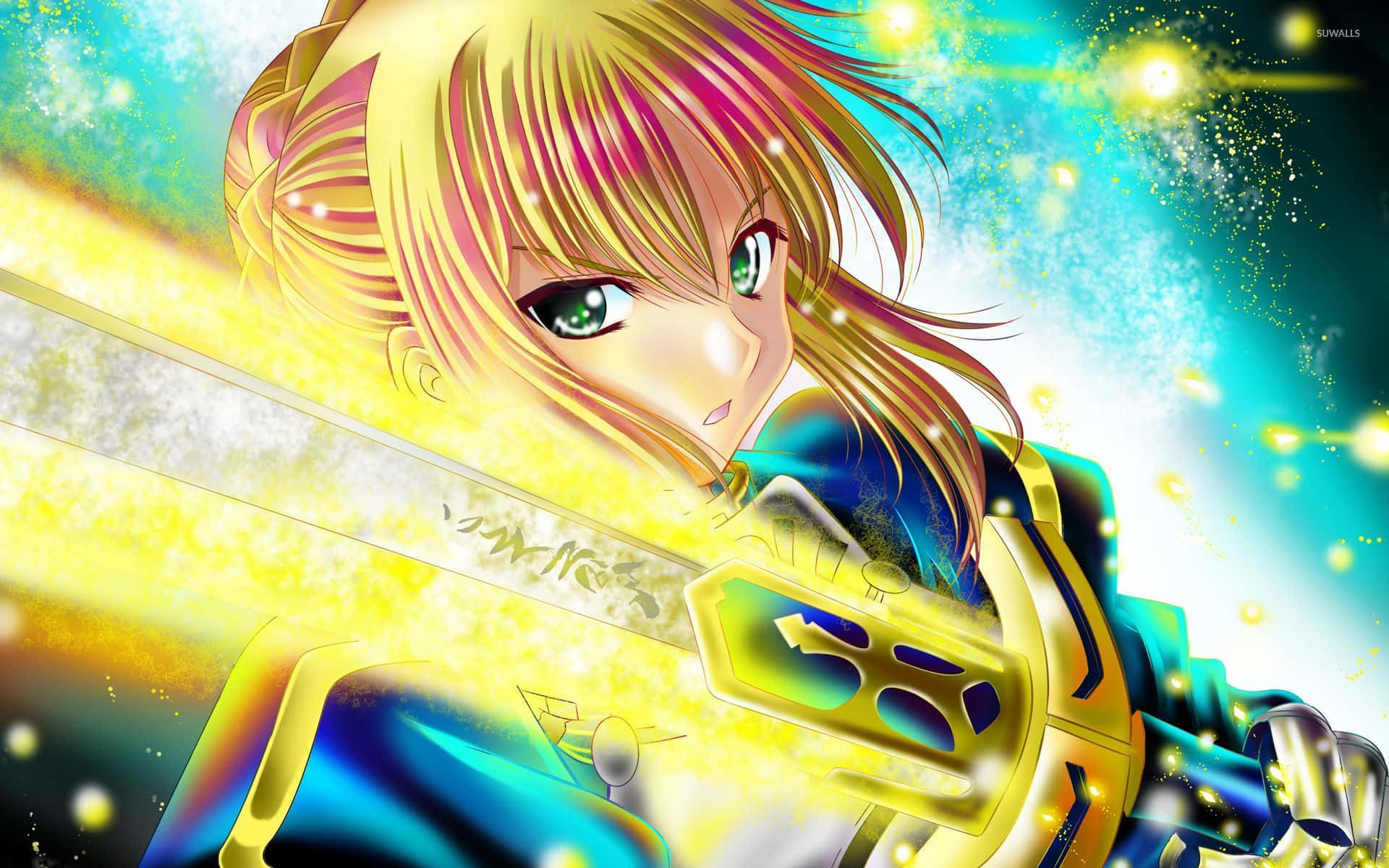 Saber Fate Stay Night Radiant Sword Wallpaper