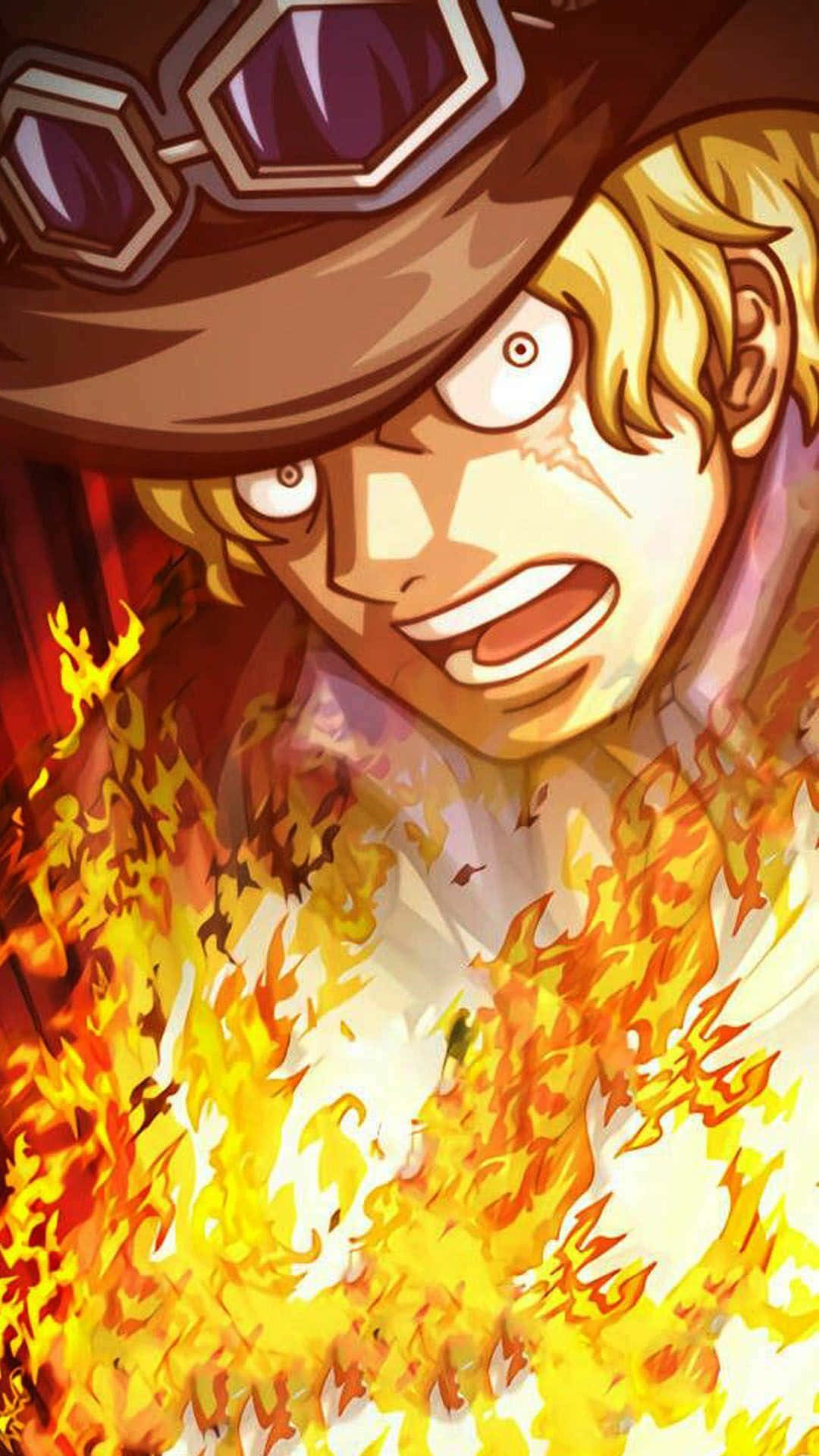Sabo Standing Tall - Flamboyant Dresser And Freedom Fighter Of One Piece Wallpaper