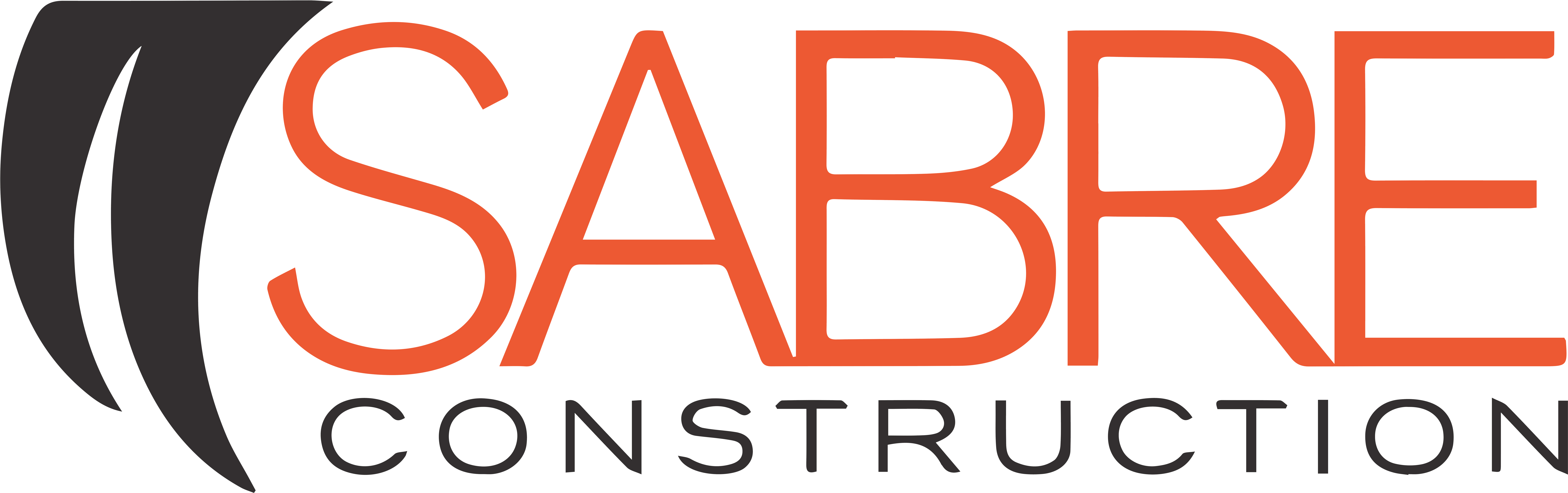 Sabre Construction Logo PNG