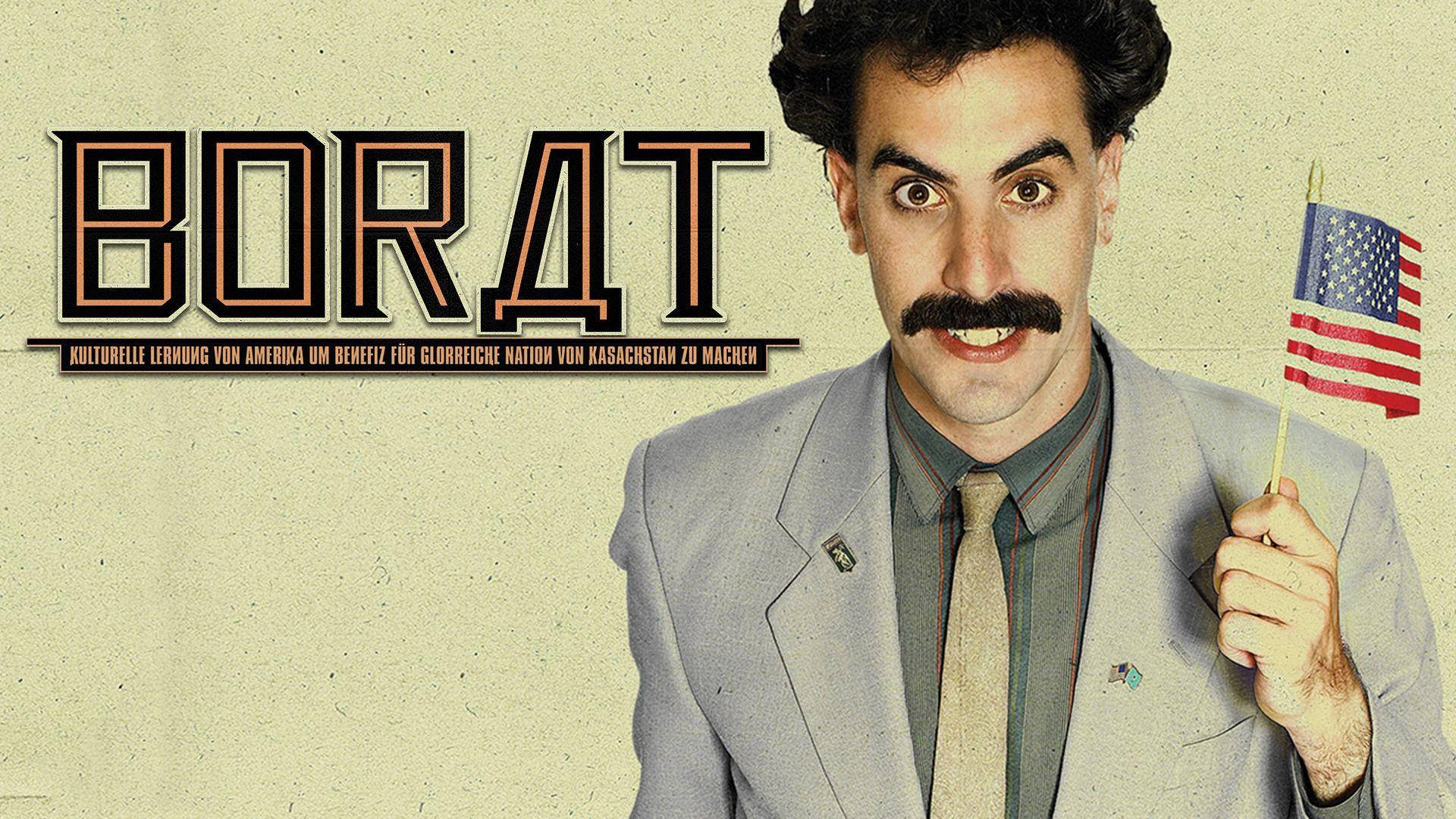 Sachabaron Cohen Borat Filmaffisch. (note: This Is The Literal Translation Of The Sentence. In Swedish, It Is More Common To Simply Use The English Title Of The Movie, 