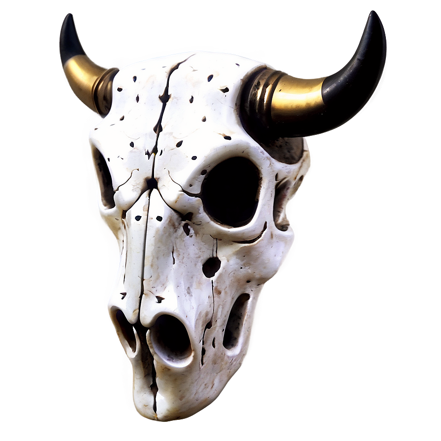 Sacred Cow Skull Png 06132024 PNG