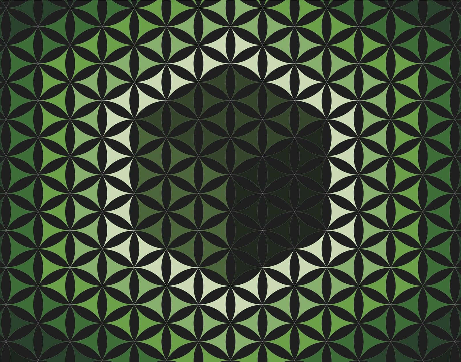 Intricate Sacred Geometry Pattern Wallpaper