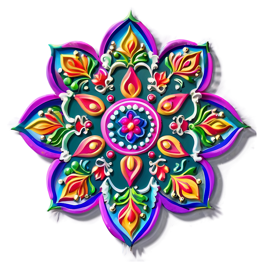 Download Sacred Rangoli Symbol Png 27 | Wallpapers.com