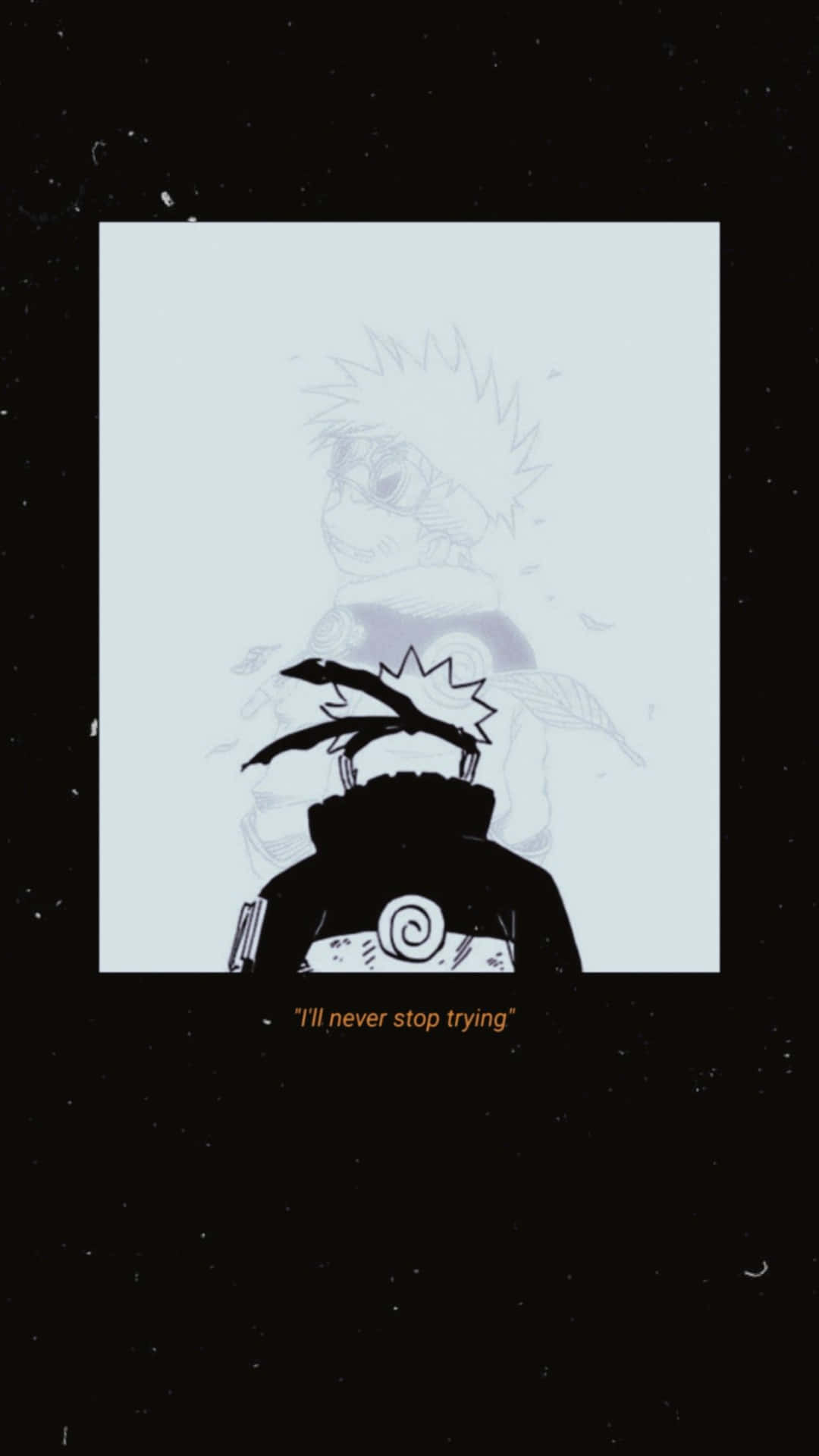 Naruto's Sad Aesthetic Wallpaper