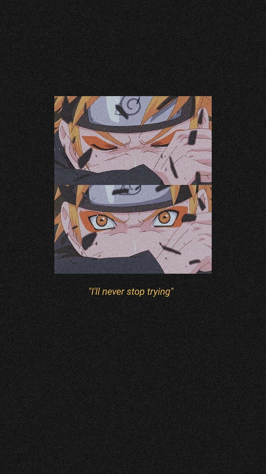 Trist Æstetisk Naruto 850 X 1511 Wallpaper
