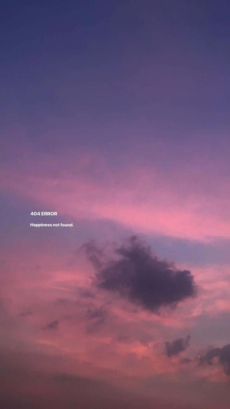 Sad Aesthetic Tumblr Sunset Sky Wallpaper