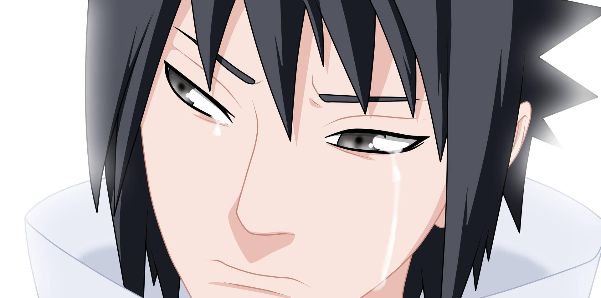 Download Sad Anime Boy Sasuke Uchiha Wallpaper 