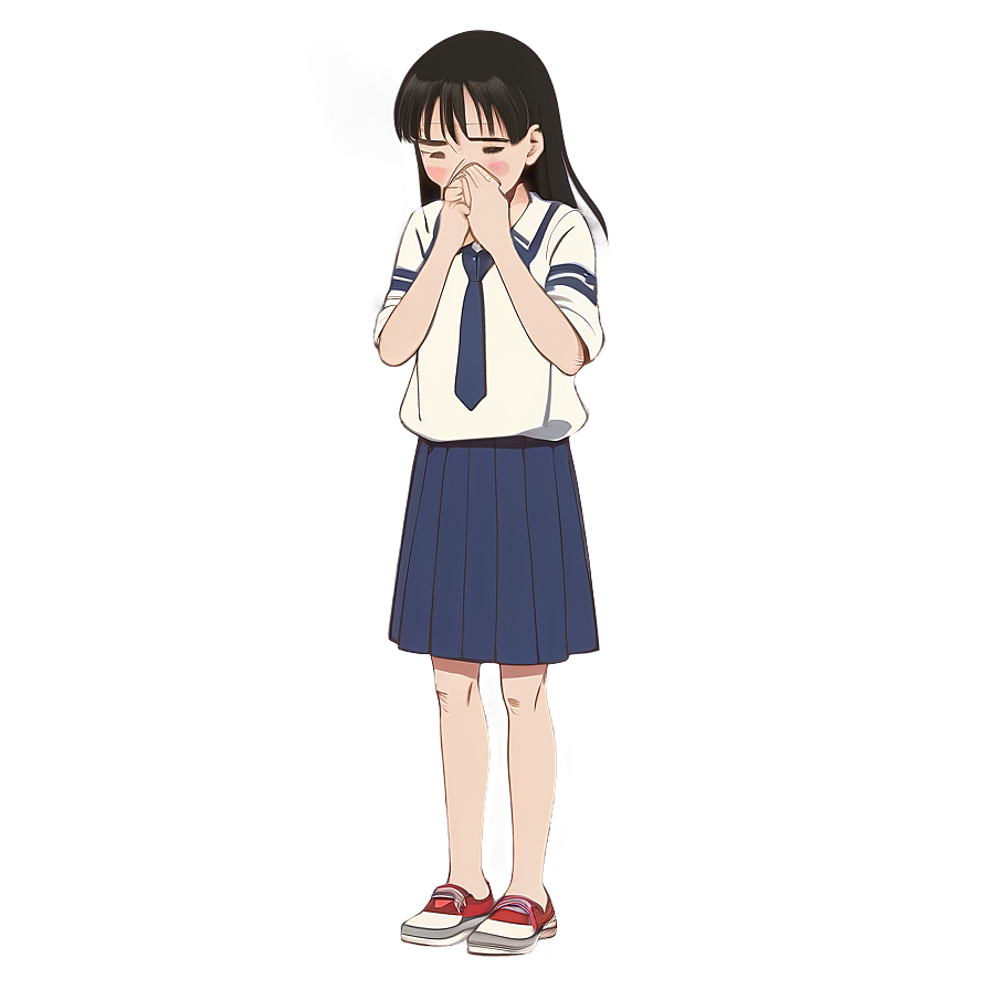Sad Anime Character Crying Png 06252024 PNG