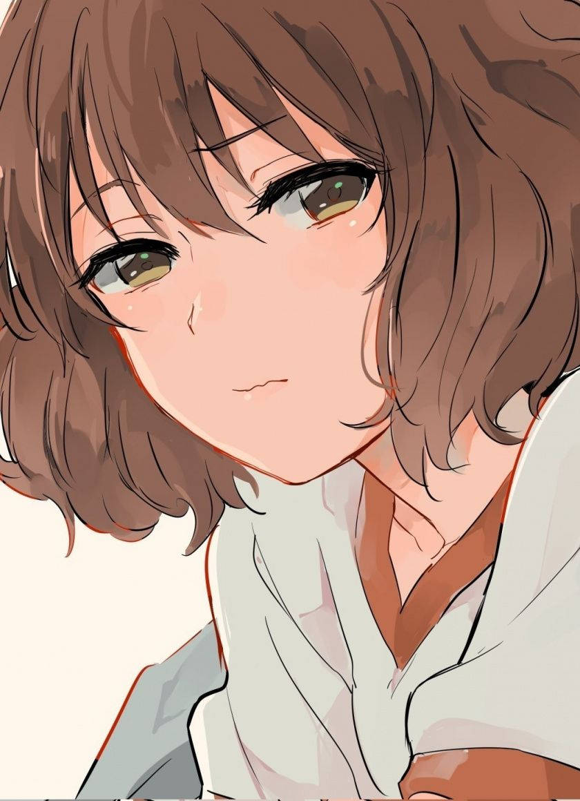 Sad Anime Girl Crying Aesthetic Wallpaper