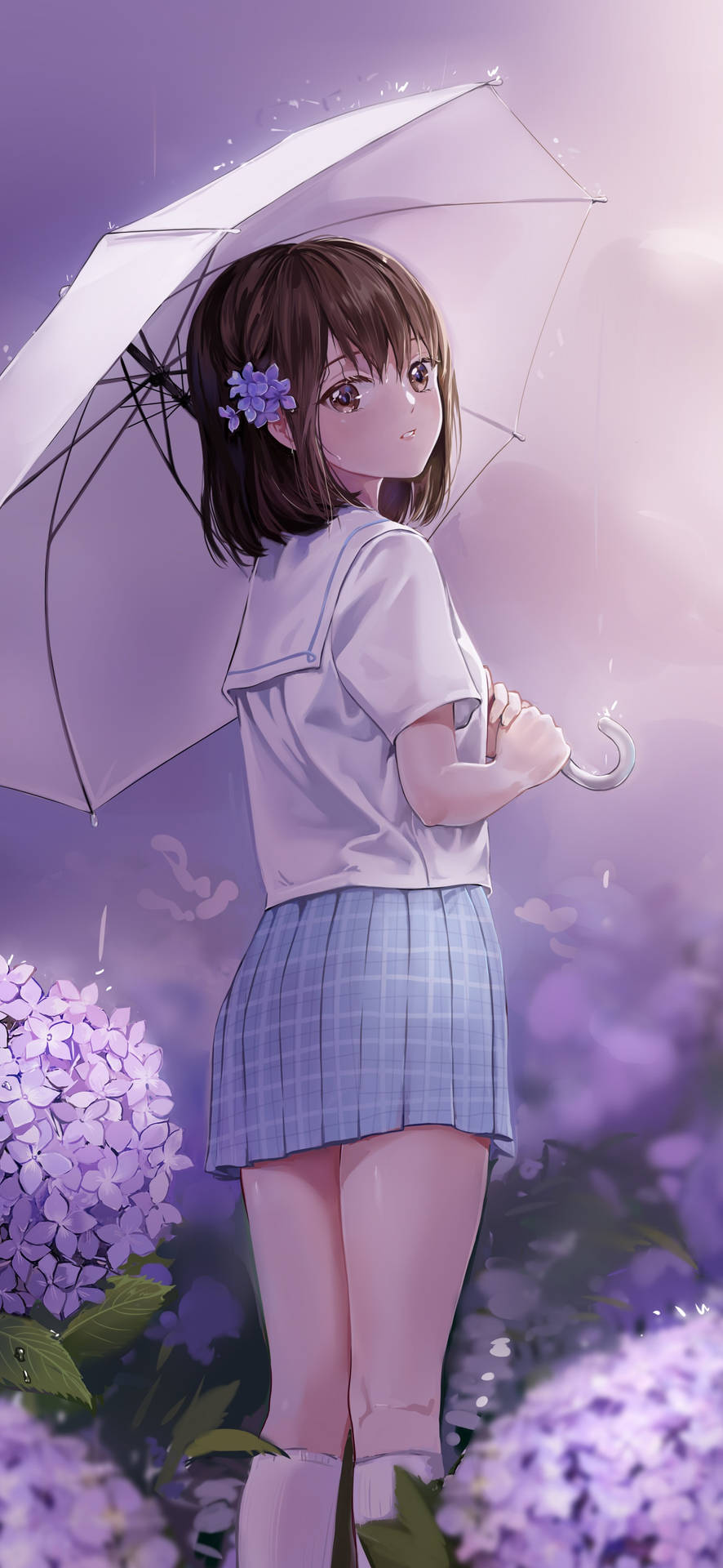 anime girl standing by yugenroenan on DeviantArt