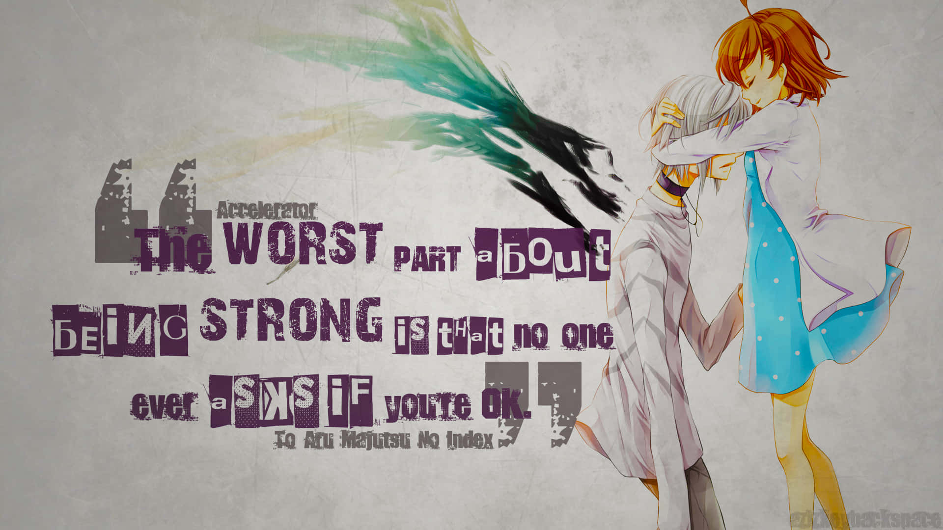 "You must be strong and keep moving forward, even when your heart is weighed down by sadness." Wallpaper