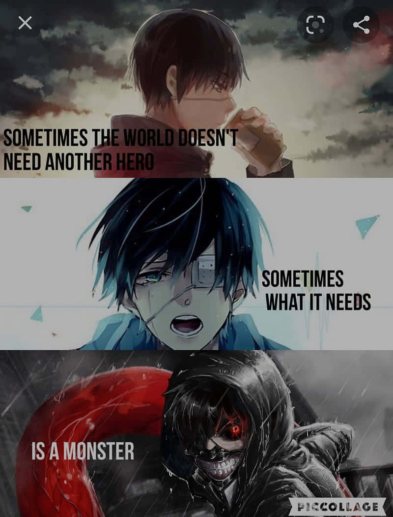 100+] Sad Anime Quotes Wallpapers | Wallpapers.com