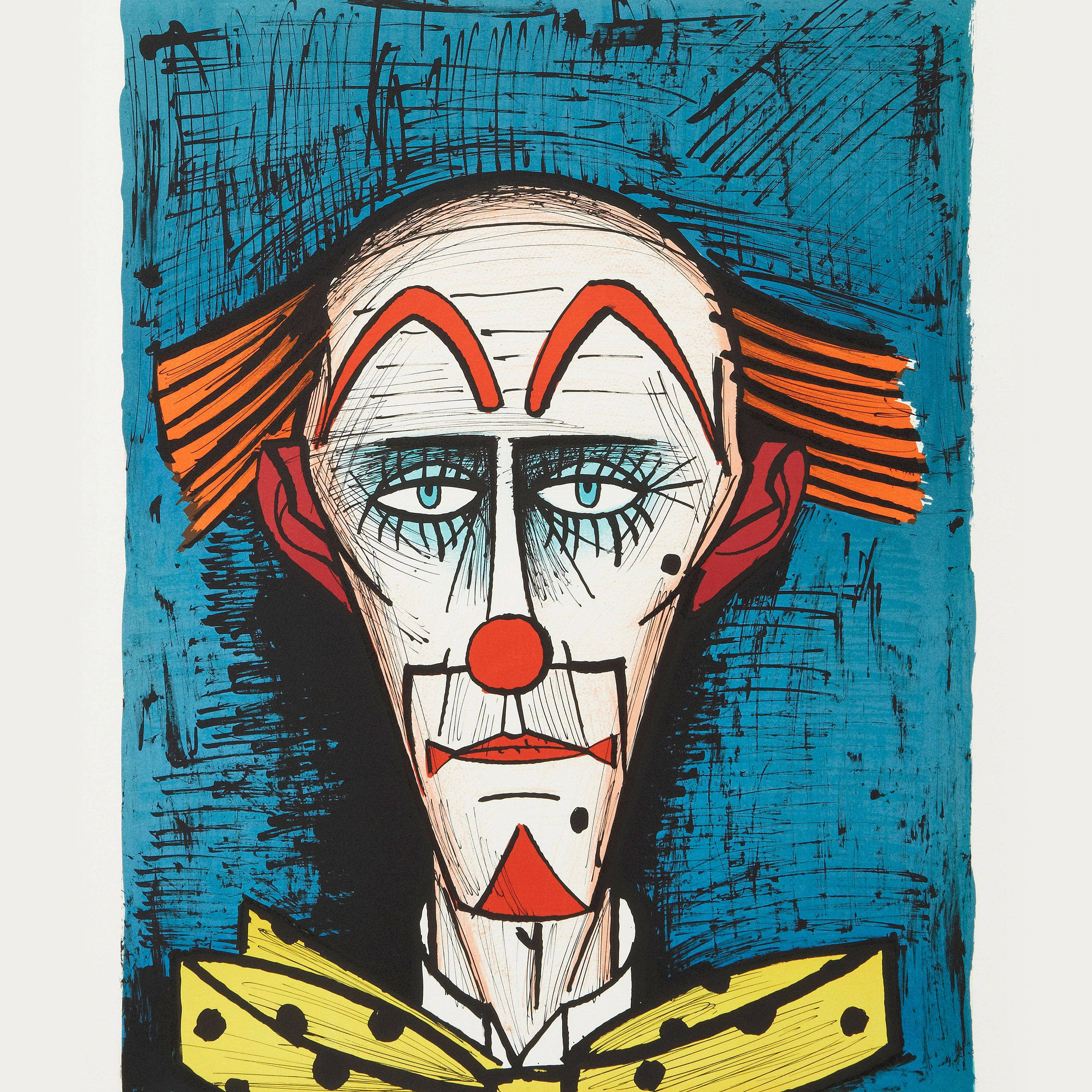 Sad Clown Famous Paintings Iphone Wallpaper