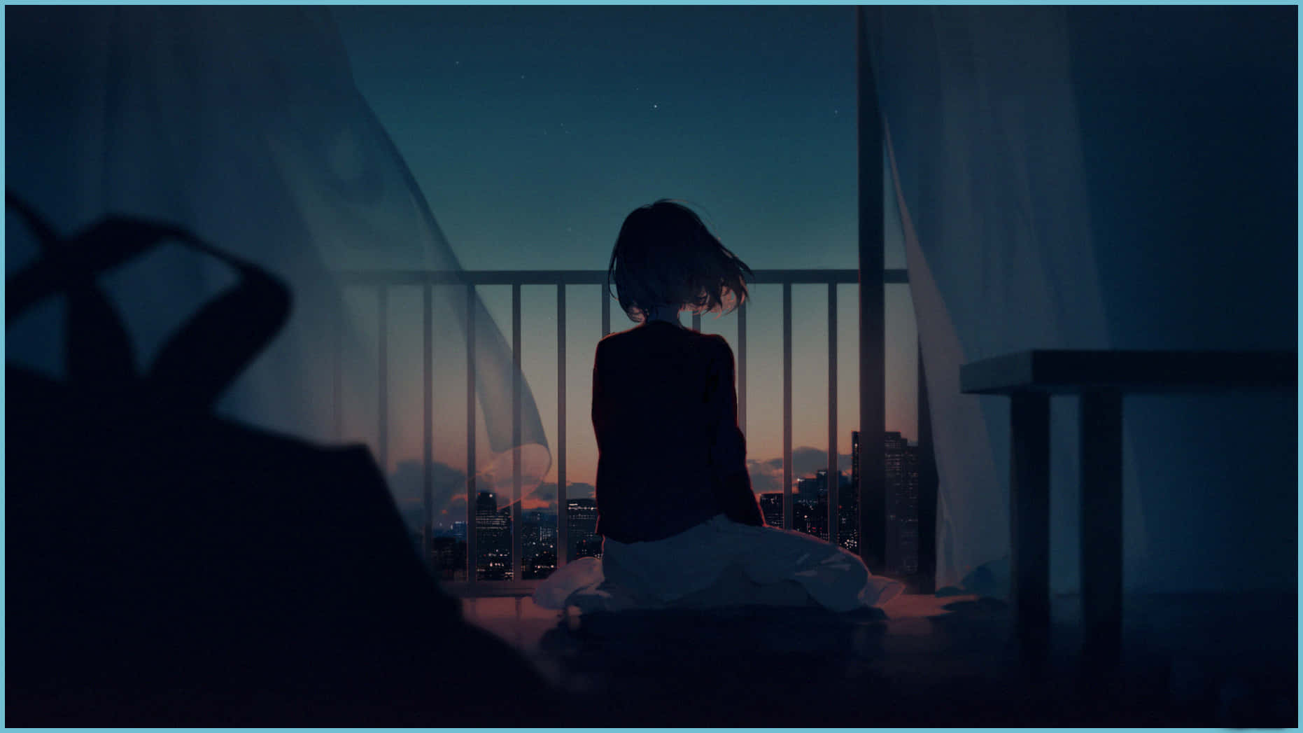 Sad Depressing Anime Girl A Silent Voice Background