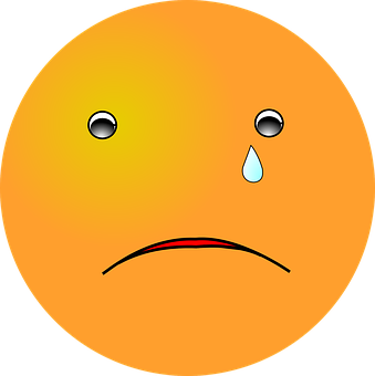 Sad Emoji Face Graphic PNG