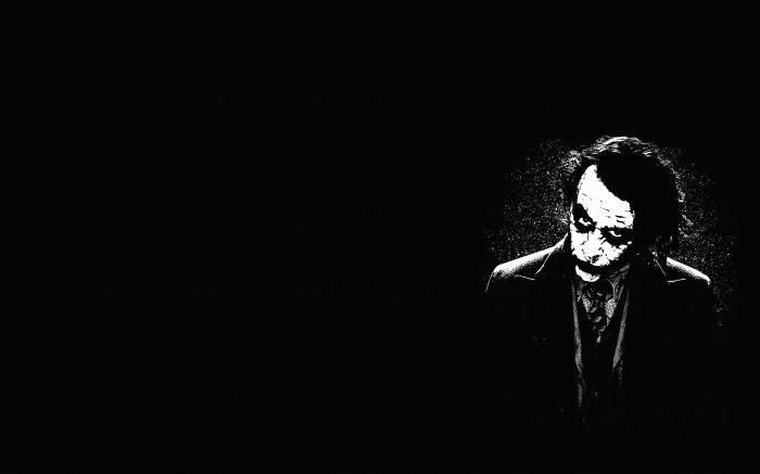 Trist Joker Grunge Wallpaper
