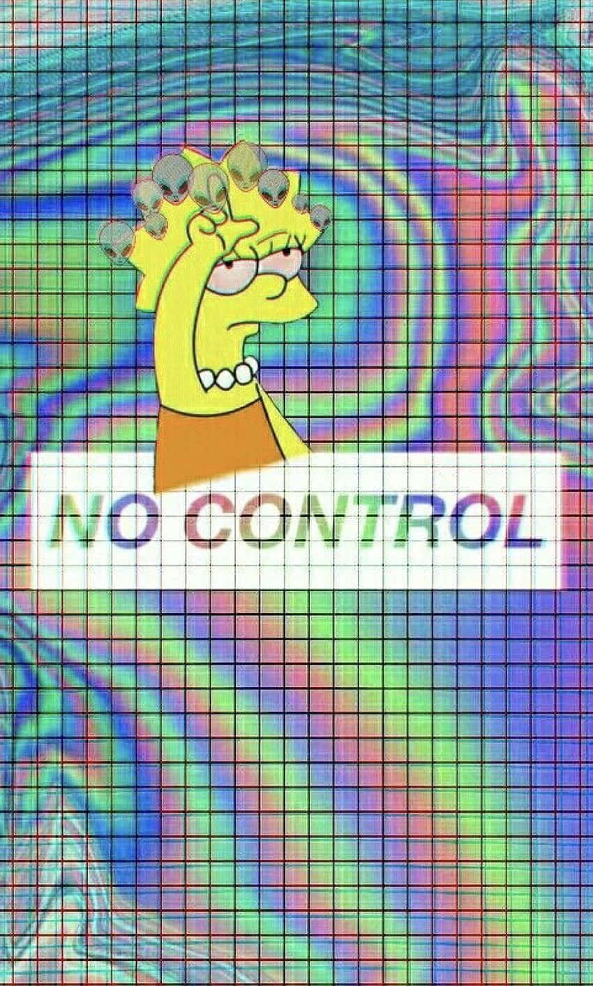 Sad Lisa Simpson With No Control Wallpaper