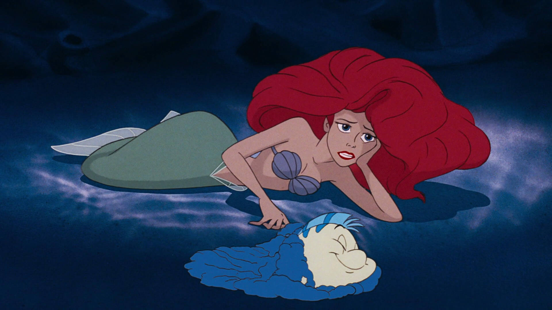 Sad Mermaid Ariel