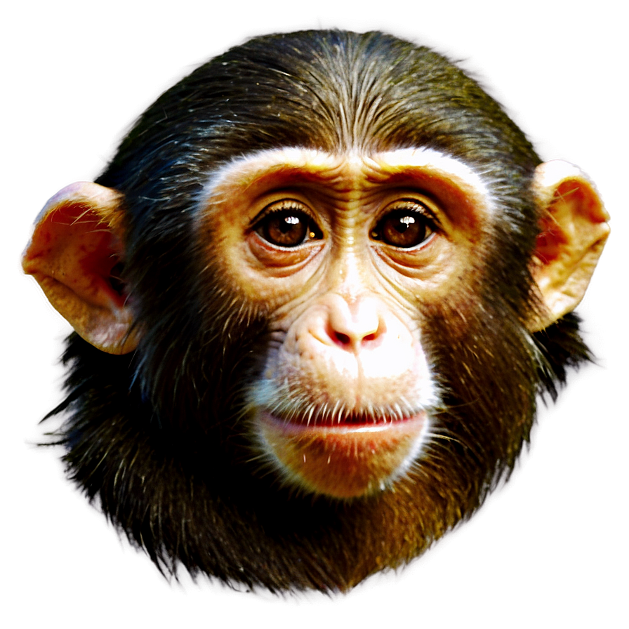 Sad Monkey Face Emotion Png Ssn PNG