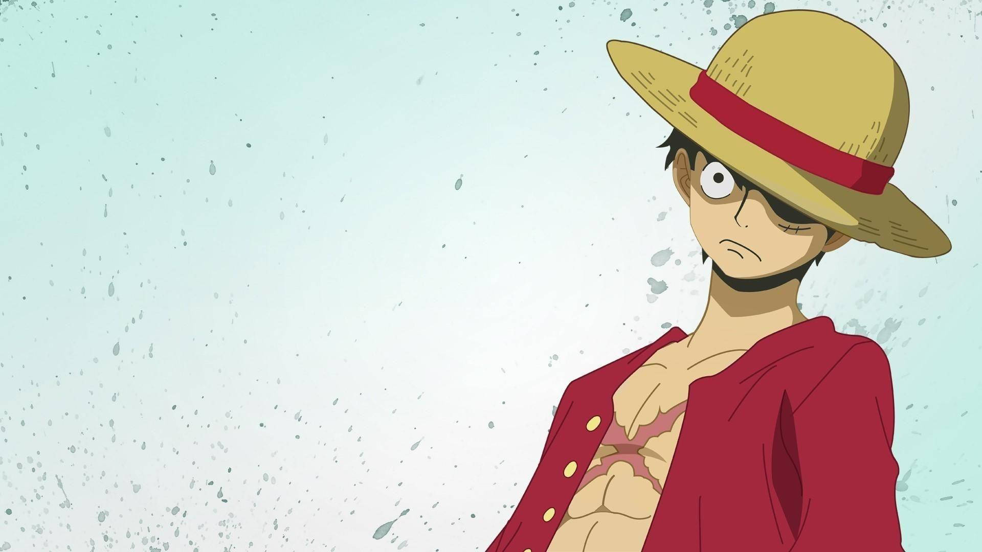 Sad One Piece Luffy Pfp One Eye Fanart Background