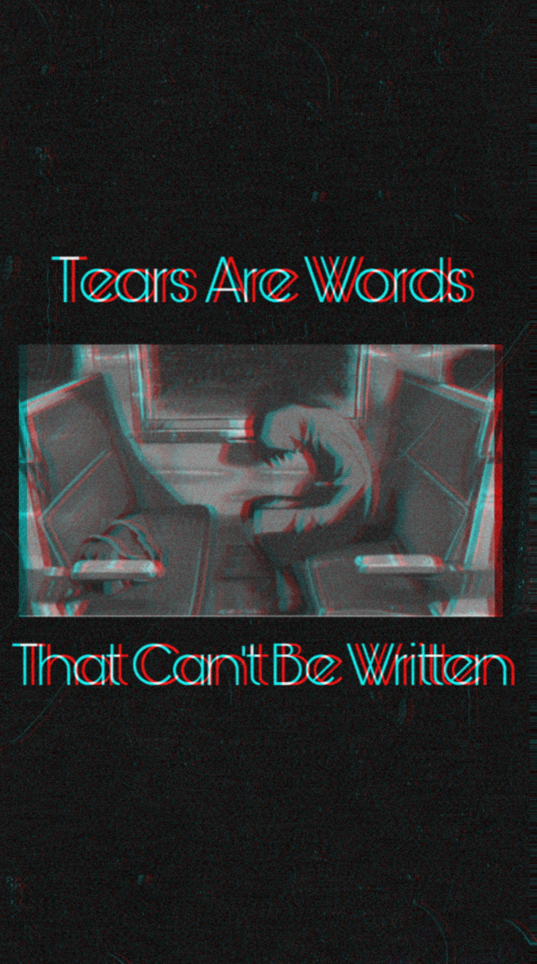 Sad Quote Tears Are Words Picture