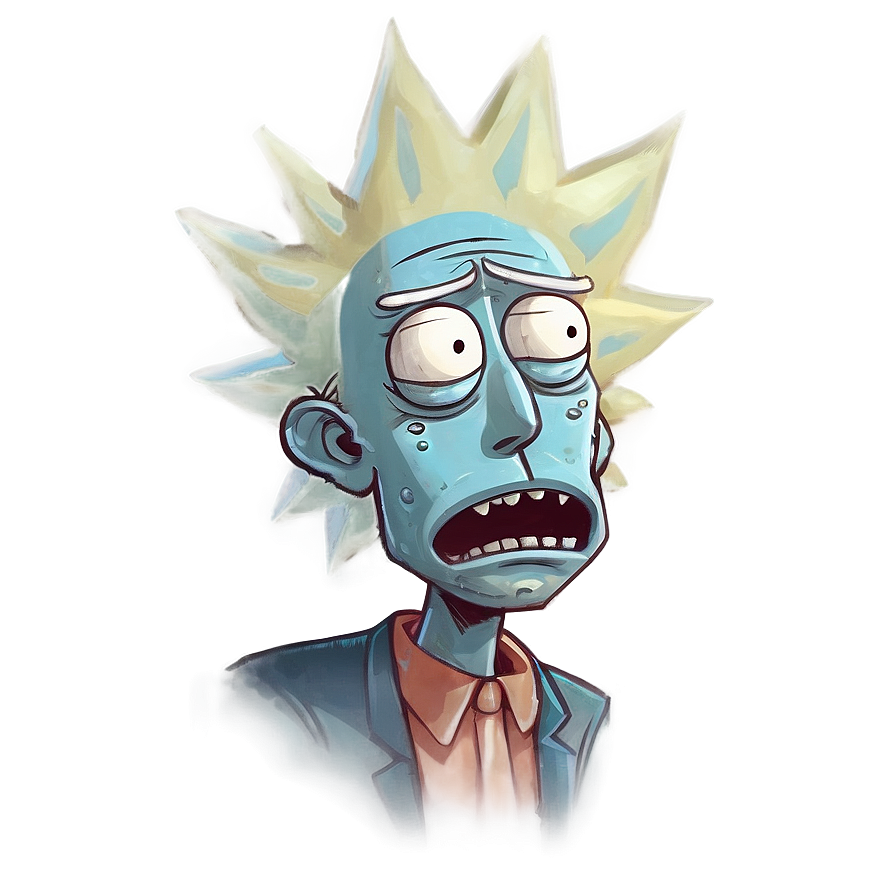 Sad Rick Character Png 29 PNG