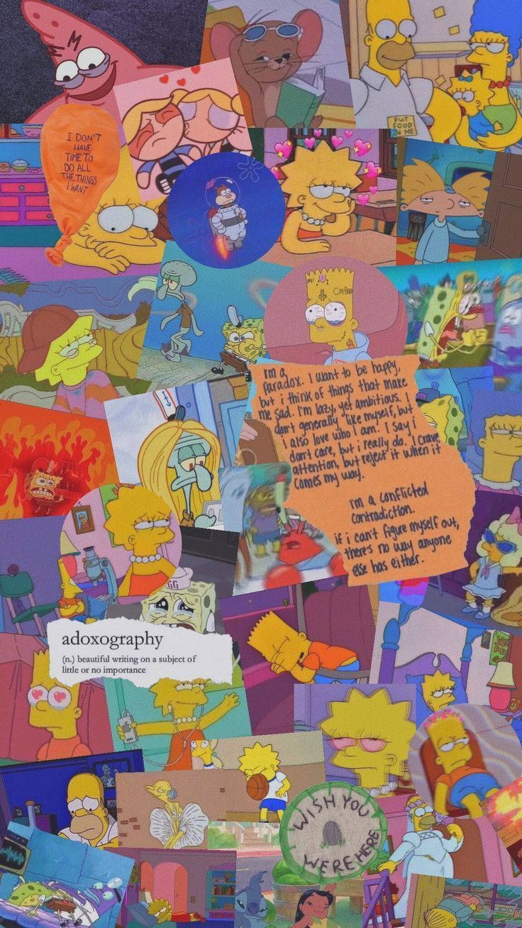 Sad Simpsons Spongebob