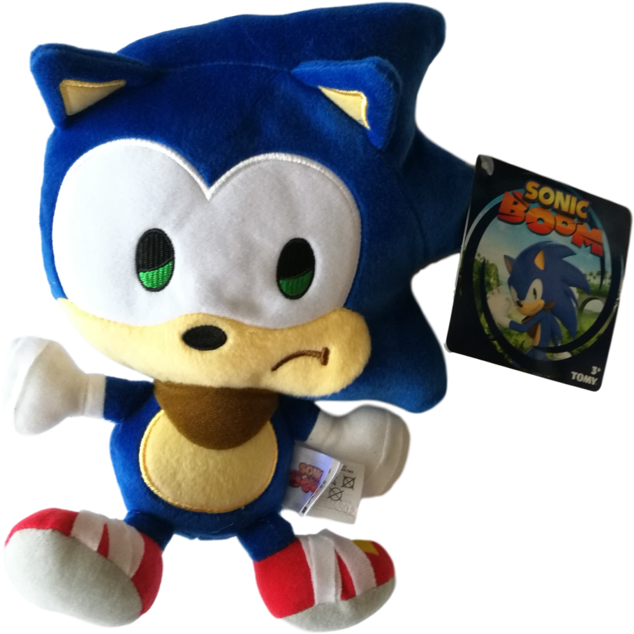 Sad Sonic Plush Toy PNG