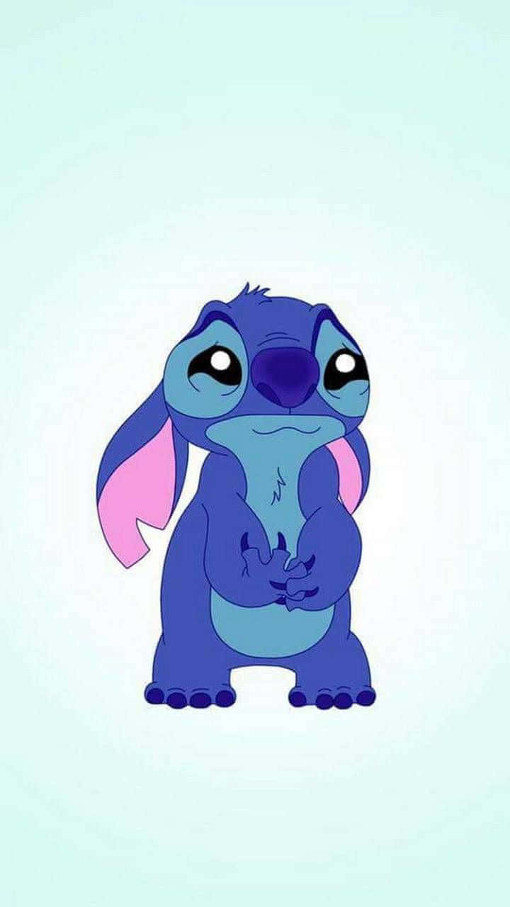 "When Sad Stitch Needs a Hug" Wallpaper