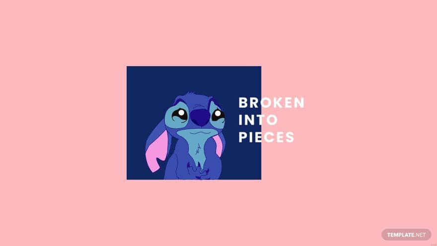 The saddest Stitch you'll ever see! Wallpaper