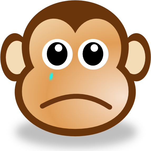 Sad_ Monkey_ Emoji_ Tear.png PNG