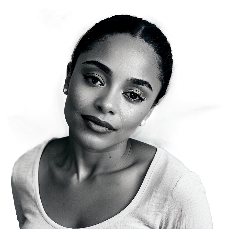 Sade In Black And White Png 57 PNG