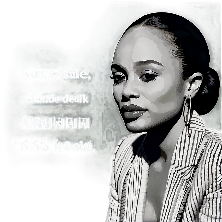 Sade Lyric Quote Art Png 06242024 PNG