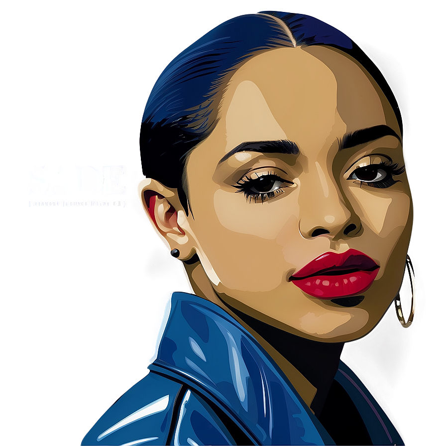 Sade Minimalist Art Png 06242024 PNG