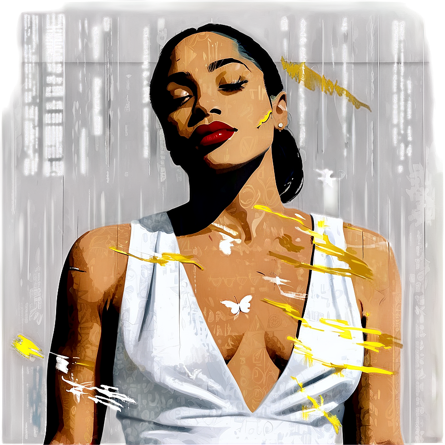 Sade Minimalist Art Png 06242024 PNG