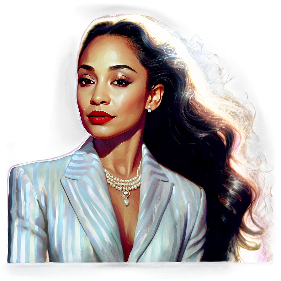 Sade's Elegant Presence Png Tyd PNG