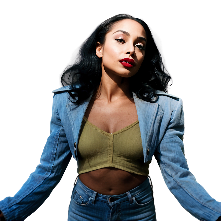 Sade's Signature Look Png 95 PNG