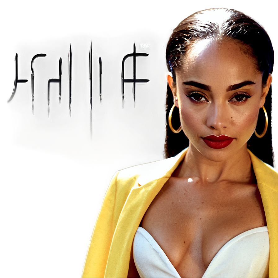 Sade's Signature Look Png Tpr PNG