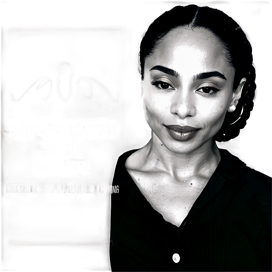 Sade's Smooth Style Png Bcm PNG